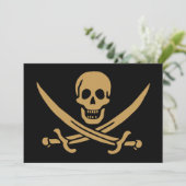 金ゴールドアステカスカル&カトラスパイレーツカリコジャック シーズンカード (スタンド正面)