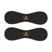 金ゴールドアステカスカル&カトラスパイレーツカリコジャック 野球ボール (パネル)