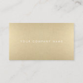 金ゴールドアポイントメントカード エンクロージャーカード (裏面)