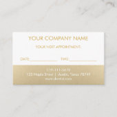 金ゴールドアポイントメントカード エンクロージャーカード (正面)