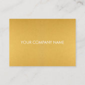 金ゴールドアポイントメントリマインダーカード エンクロージャーカード (裏面)