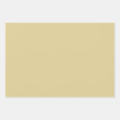 金ゴールドアラベスクパターンデザイン ラッピングペーパーシート (正面3)