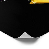 金ゴールドアルバニア ポスター (角)