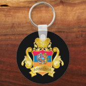 金ゴールドアルメニア キーホルダー (正面)