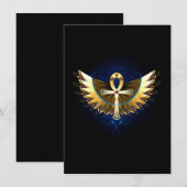 金ゴールドアンクと翼 エンクロージャーカード (正面/裏面)