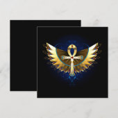 金ゴールドアンクと翼 サンキューカード (正面/裏面)