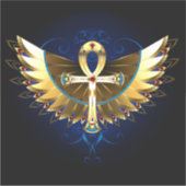 金ゴールドアンクと翼 シール (正面)