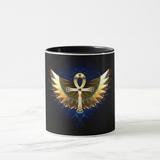 金ゴールドアンクと翼 マグカップ (中央)