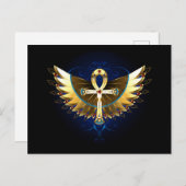 金ゴールドアンクと翼 案内ポストカード (正面/裏面)