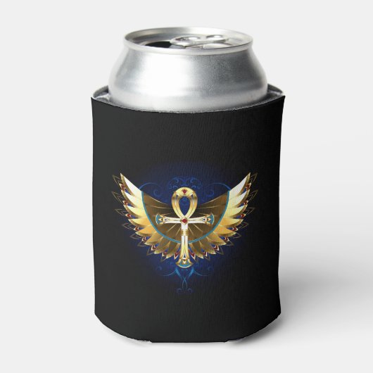 金ゴールドアンクと翼 缶クーラー (缶正面)