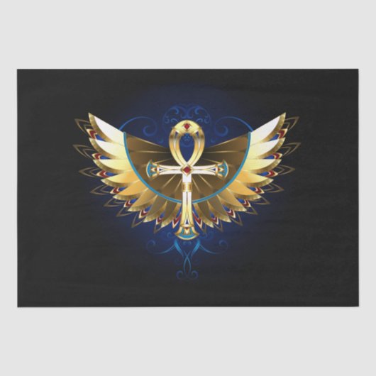 金ゴールドアンクと翼 薄葉紙 (正面)