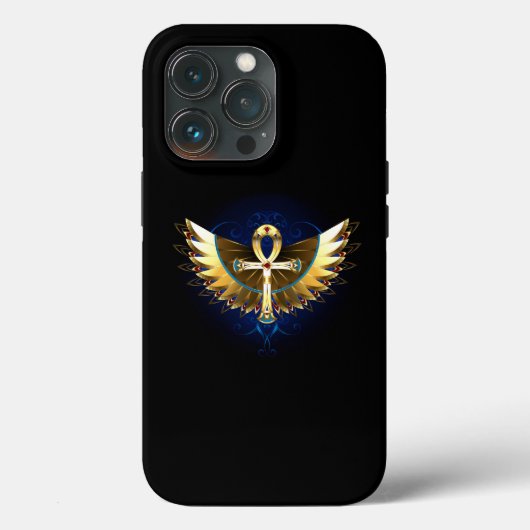 金ゴールドアンクと翼 Case-Mate iPhoneケース (裏面)