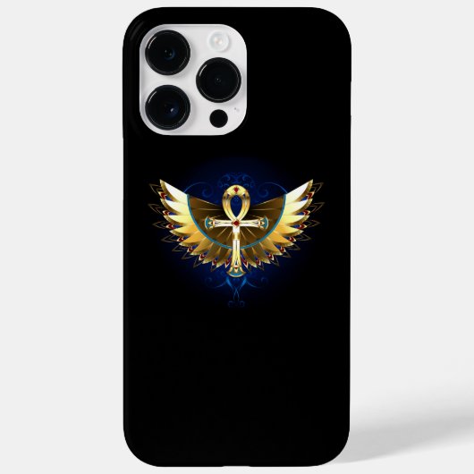 金ゴールドアンクと翼 Case-Mate iPhoneケース (裏面)
