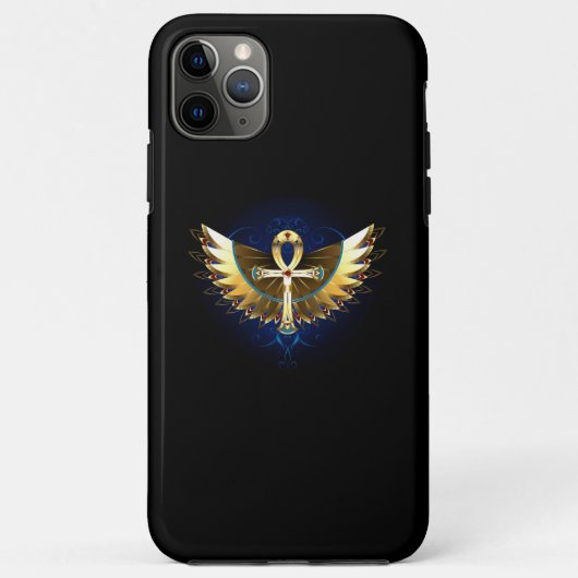 金ゴールドアンクと翼 Case-Mate iPhoneケース (裏面)