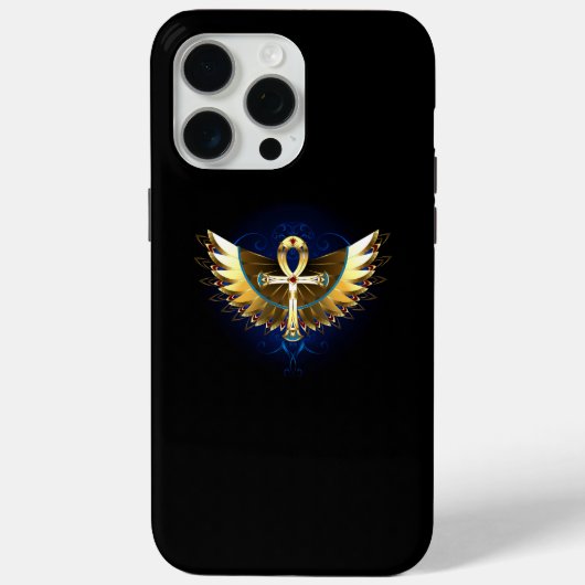 金ゴールドアンクと翼 Case-Mate iPhoneケース (裏面)