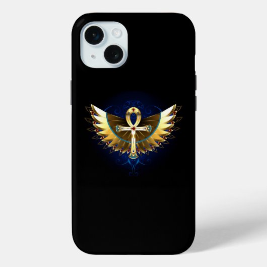 金ゴールドアンクと翼 Case-Mate iPhoneケース (裏面)