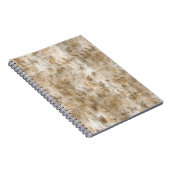 金ゴールドアンティーク抽象芸術 ノートブック (右側)