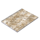 金ゴールドアンティーク抽象芸術 ノートブック (左側)