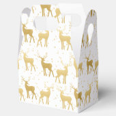 金ゴールドアントラースタグトナディアホリデーパターン フェイバーボックス (オープン)