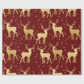 金ゴールドアントラートナデアマエレガントルーン水玉模様 ラッピングペーパー (フラット)