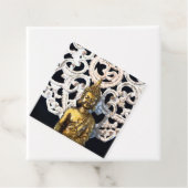 金ゴールドアースブッダOMオウムマントラアジュナ フェイバータグ (インサイチュ)