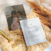 金ゴールドアーチフレエレガントームタイプBudget Photo結婚's