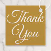 金ゴールドアールデコグラマーありがとう フェイバータグ (裏面)