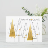 金ゴールドアールデコホリデーツリー シーズンカード (スタンド正面)