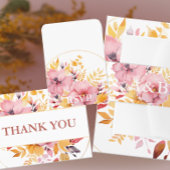 金ゴールドイエローウォーターフローラ結婚ズ 招待状