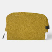 金ゴールドイエロートイレタリーバッグ ドップキット (裏面)