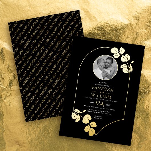 金ゴールドインスパイアジュエリーフレ離れーム、写真結婚s 箔招待状