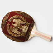 金ゴールドインペリアルイーグル 卓球ラケット (横)