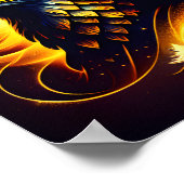 金ゴールドイーグルのヘッドノート ポスター (角)