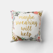 金ゴールドウィル救済ボーフローラ クッション (裏面)