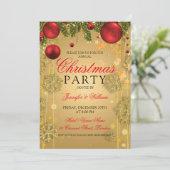 金ゴールドウィンターグラムクリスマスホリデーパーティ 招待状 (スタンド正面)
