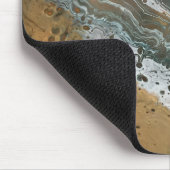 金ゴールドウェイクアートマウスマット マウスパッド (コーナー)