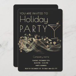 金ゴールドウェー《写真》ぼけ味カクテル企業のホリデーパーティー 招待状