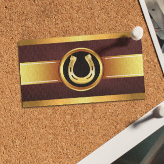 金ゴールドウマ科の気に 名刺