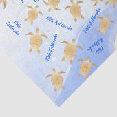 金ゴールドウミガメ Melle Kalikimaka Christmas | Melle Kalik 薄葉紙 (詳細)