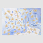 金ゴールドウミガメ Melle Kalikimaka Christmas | Melle Kalik 薄葉紙<br><div class="desc">金ゴールドの金ゴールドブルーの白いインクの大理石の背景に部族のカメ。カスタマイズ可能なメレカリキマカ文字。ハワイアンで愛する人にメリークリスマスを言いなさい。</div>