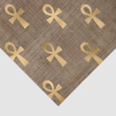 金ゴールドエジプトアンクオンタンデコパージュ 薄葉紙 (詳細)