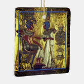 金ゴールドエジプトキャラクターのセラミックオーナメント セラミックオーナメント (右)