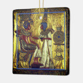 金ゴールドエジプトキャラクターのセラミックオーナメント セラミックオーナメント (左)