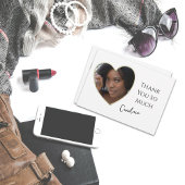 金ゴールドエッジハートフレーム写真卒業ありがとう