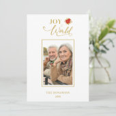 金ゴールドエフェクトミニマリストシックPointsettias写真 (スタンド正面)