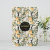 金ゴールドエフエラヴィンテージソープラップ紙- Satin (スタンド正面)