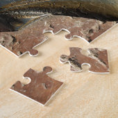 金ゴールドエル・カミーノのシェルサイン,舗装,レオン,スペイン ジグソーパズル (側面)