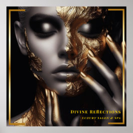 金ゴールドエレガンスディヴァインプリメンションサロン&スパポステ ポスター