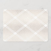 金ゴールドエレガンスホワイトダイアモンドギャツビー結婚ズ 招待状 (裏面)