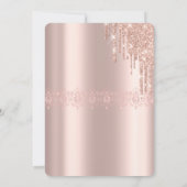 金ゴールドエレガンス、バラ金ゴールドsweet sixteenインビタ 招待状 (裏面)